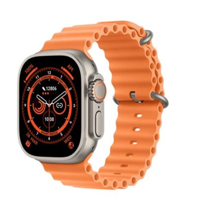 W&O X8 ULTRA SMART WATCH SPORTS VERSION – ORANGE