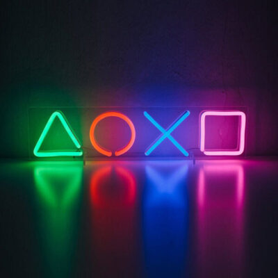 PLAYSTATION NEON LIGHT LED