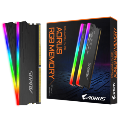 RAM GIGABYTE AORUS RGB 4400MHZ 2X8GB BLACK