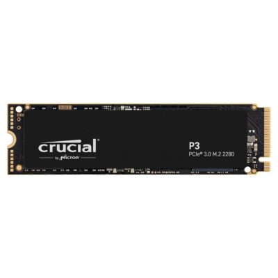 Crucial P3 500GB PCIe M.2 2280 NVME SSD