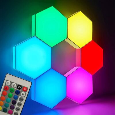 HEXAGONAL LED LIGHT 6PCS
