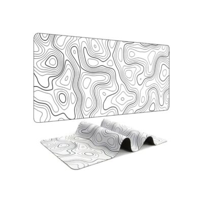 White Large Gaming Mouse Pad  90*40CM