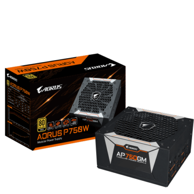 AORUS P750W 80 PLUS GOLD Modular 13.5 CM FAN POWER SUPPLY