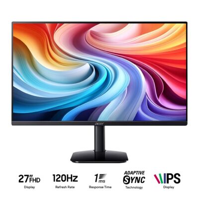 ACER KA272 G0bi 27″ FHD  IPS 120Hz 1Ms VRB Adaptive Sync Monitor