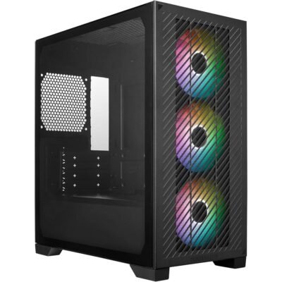 COOLER MASTER ELITE 301 M-ATX ARGB MINI TOWER CASE – BLACK