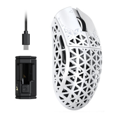 ATTACK SHARK R5 ULTRA CARBON FIBER WIRELESS 8K PAW3950MAX GAMING MOUSE