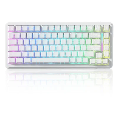 ATTACK SHARK X82 PRO HE MAGNETIC WIRELESS KEYBOARD – WHITE