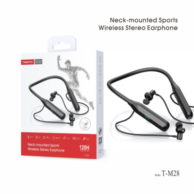 TRAYNOO – NECK -MOUNTED SPORTS WIRELESS STEREO EARPHONE (120H MUSIC PLAY BACK)