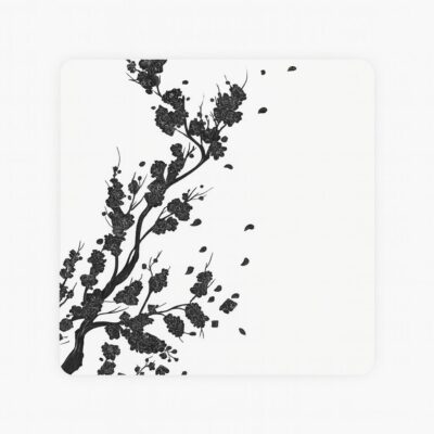 MOUSEPAD GLASS 450*450*3.2MM (زجاجي)