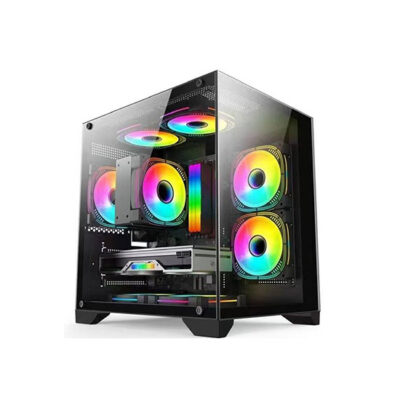 STAR CENTURY YH-BLK (3) ARGB FANS M-ATX CASE