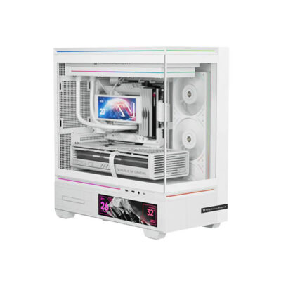 THERMALRIGHT M10 VISION ARGB M-ATX CASE – WHITE