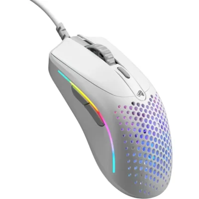 GLORIOUS MODEL O 2 MINI WIRED MOUSE – WHITE