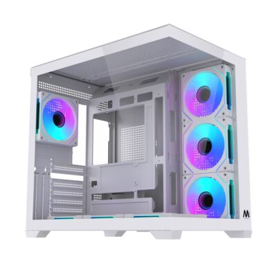 MATECH MA-360 SEAVIEW 7 FANS ARGB CASE – WHITE