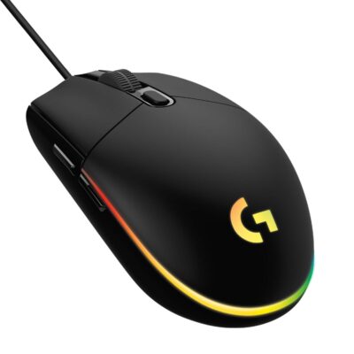 LOGITECH G102 LIGHTSYNC GAMING MOUSE – BLACK