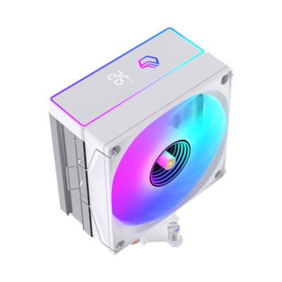 LOVINGCOOL LC-AP400 ARGB DIGITAL COOLER 205W TDP – WHITE