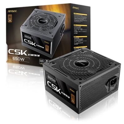 ANTEC CSK 650DC 650W ATX Non-Modular PSU 80 plus Bronze