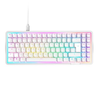 NZXT FUNCTION ELITE MINI TKL MAGNETIC KEYBOARD WHITE