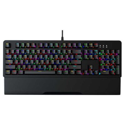 SOREX AK104 MECHANICAL RGB BLACK KEYBOARD – RED SWITCH
