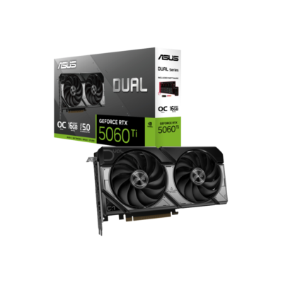 ASUS Dual GeForce RTX™ 5060 Ti 16GB GDDR7 OC Edition