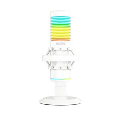 MARVO MIC-07 BLAST60 – WHITE WIRED MIC