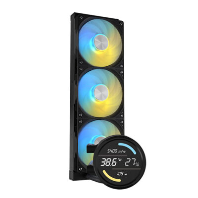 SILVER STONE FROST KNIGHT 360 ELITE PRO DIGITAL BLACK