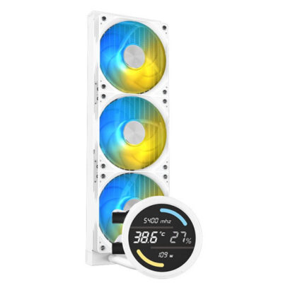SILVER STONE FROST KNIGHT 360 ELITE PRO DIGITAL WHITE