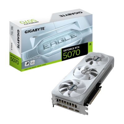 GIGABYTE GeForce RTX 5070 EAGLE OC ICE SFF 12G