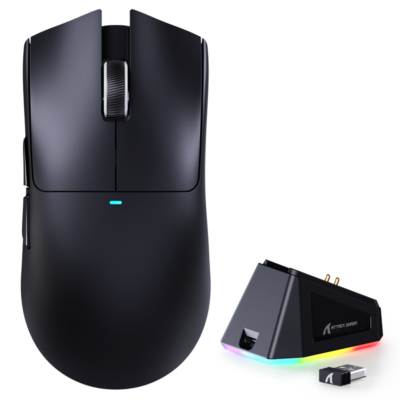 ATTACK SHARK X11 Wireless Gaming Mouse with Charging Dock – BLACK
